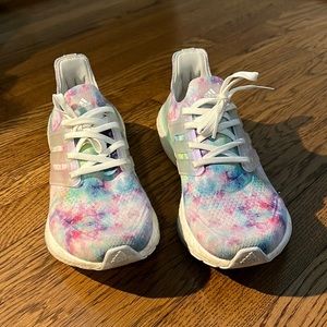 Adidas Ultraboost 21 Tie Dyed Running Shoes
